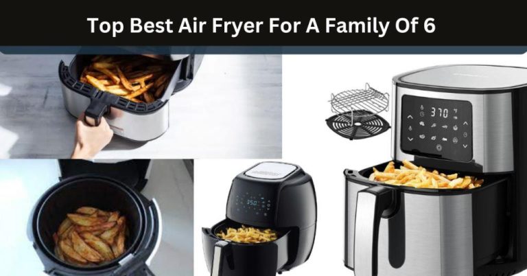 Top Best Air Fryer for a Family of 6 and Enjoy Healthy Cooking!