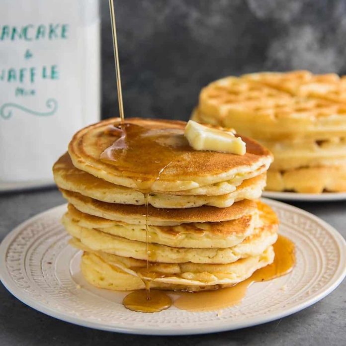 How to Make Pancake Mix into Waffle Mix