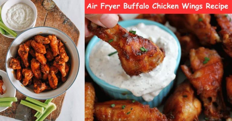 Air Fryer Buffalo Chicken Wings Recipe Crispy and Tangy