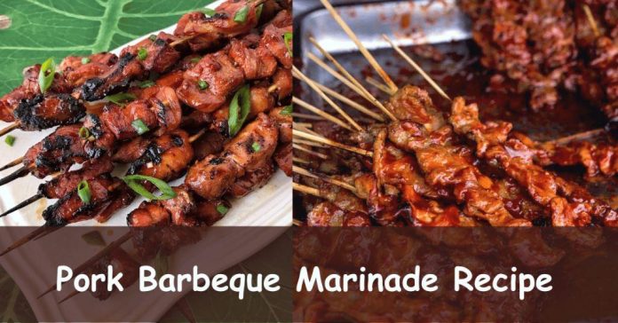 Pork Barbeque Marinade Recipe